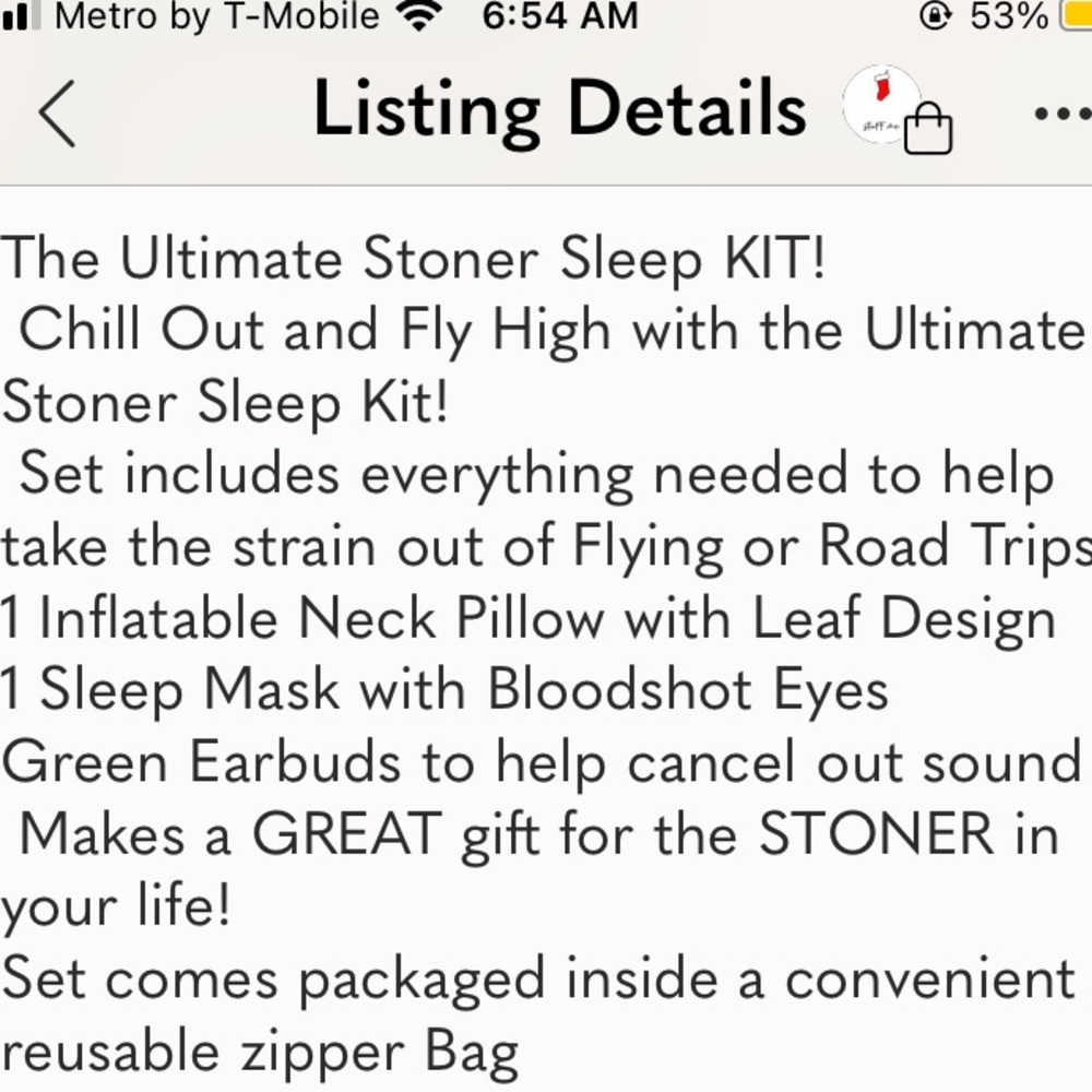 Sale Stoner Sleep set - Picture 11 of 11